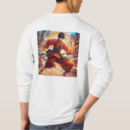 Kung fu Fighter 2 Plus-symbol T Shirt