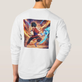 Kung fu Fighter 3 Plus-symbol T Shirt