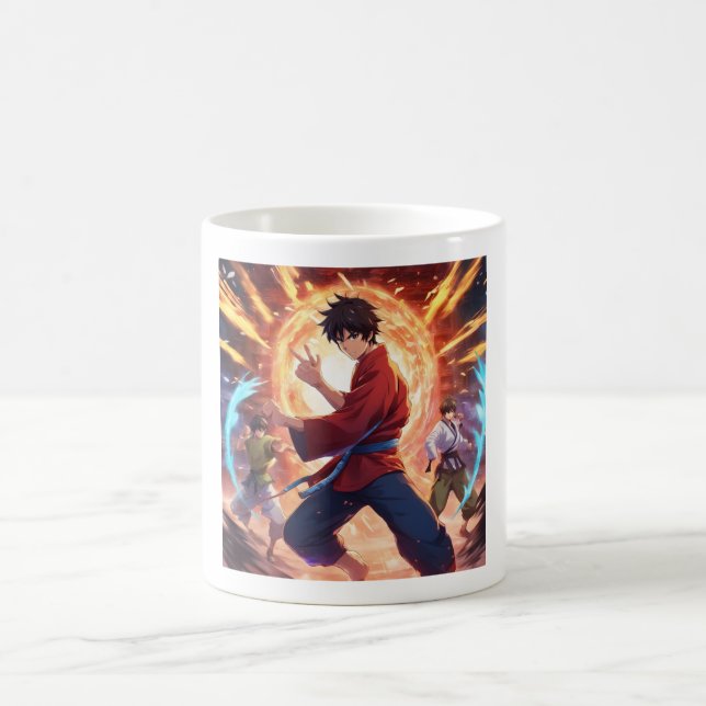 Kung fu Fighter 4 Kaffemugg (Center)