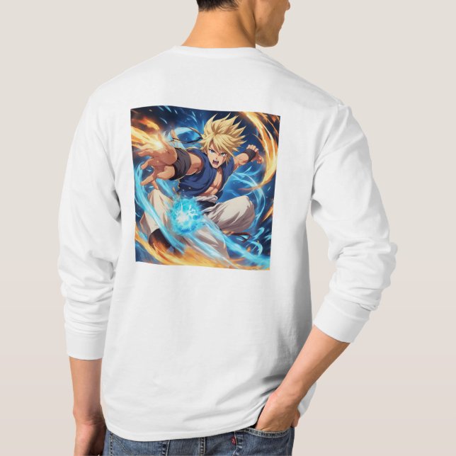Kung fu Fighter 5 T Shirt (Baksida)