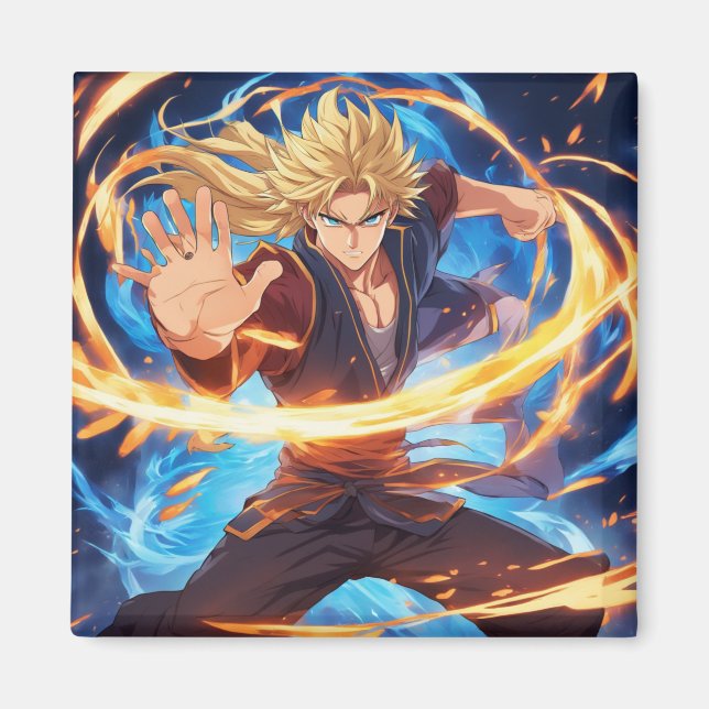 Kung fu Fighter 6 Magnet (Framsidan)