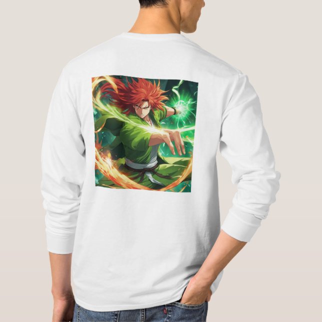 Kung fu Fighter 9 T Shirt (Baksida)