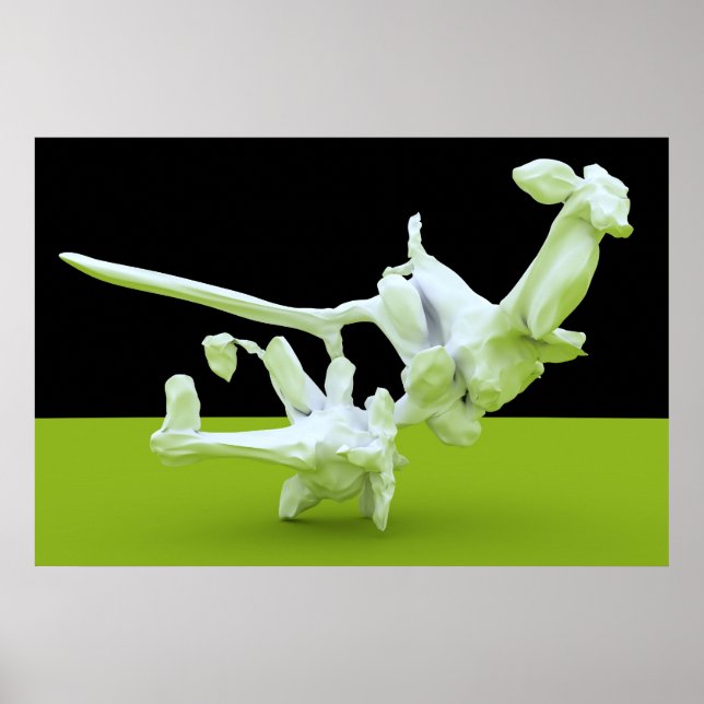 Kung-Fu Fighting Poster (Framsidan)