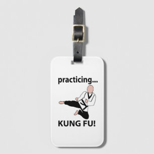 Kung fu för kung fu bagagebricka