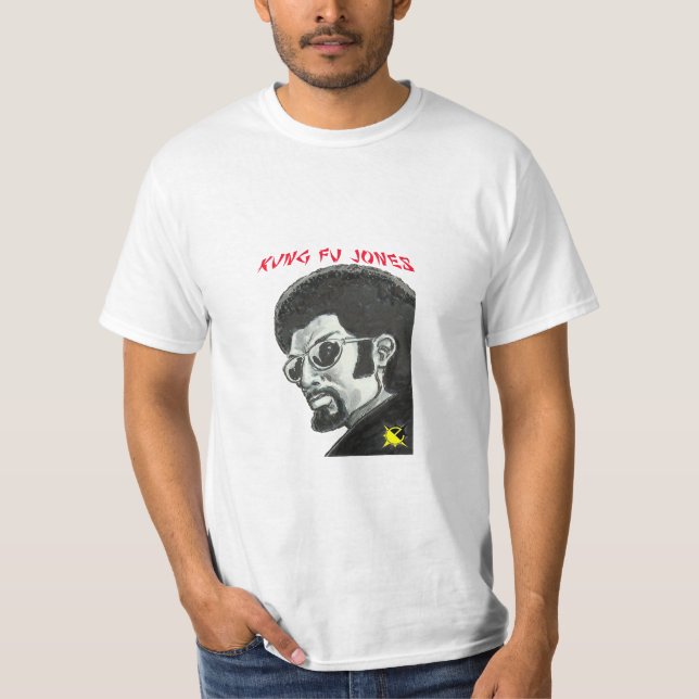 Kung fu Jones T Shirt (Framsida)