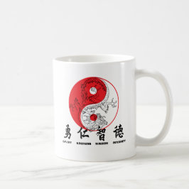 Kung fu kaffemugg