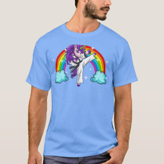 Kung fu Karate Unicorn Martial Arts MMA T Shirt