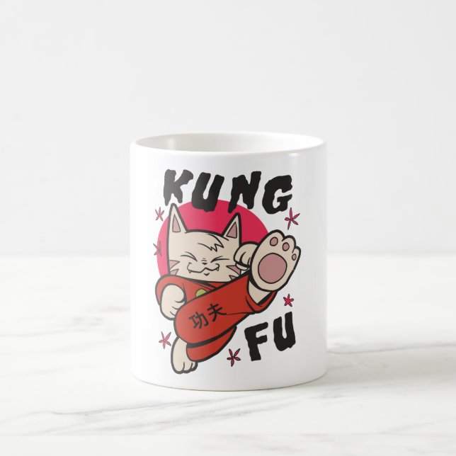 Kung fu Katt Kaffemugg (Center)