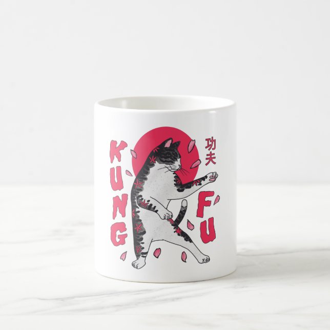 Kung fu Katt Kaffemugg (Center)