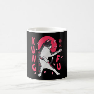 Kung fu Katt Kaffemugg
