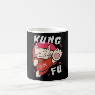 Kung fu Katt Kaffemugg