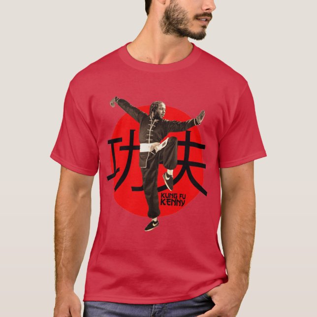 Kung Fu Kenny Kendrick Lamar vänner T Shirt (Framsida)