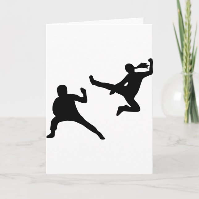 Kung fu kort (Framsida)