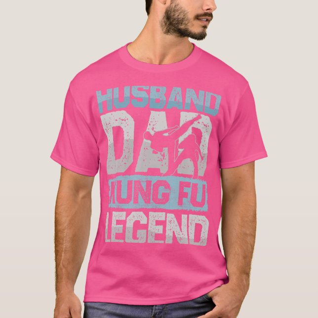 Kung fu Legend Retro Martial Arts Manar Kung fu T Shirt (Framsida)