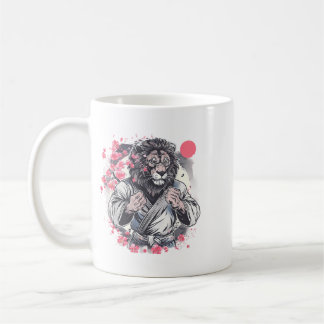 Kung Fu Lion Sakura Mma Kickboxning Judo Taekwondo Kaffemugg