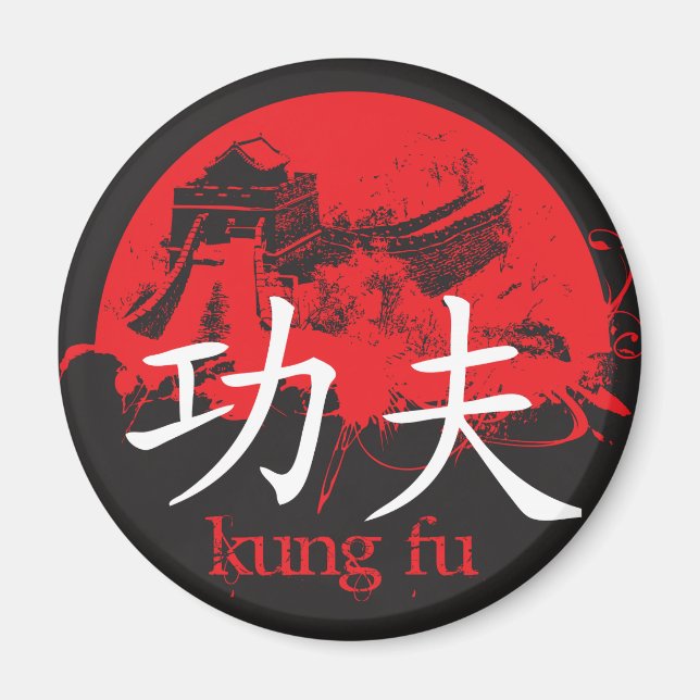 Kung fu Magnet (Framsidan)