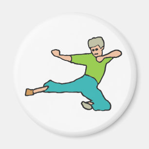 Kung fu magnet