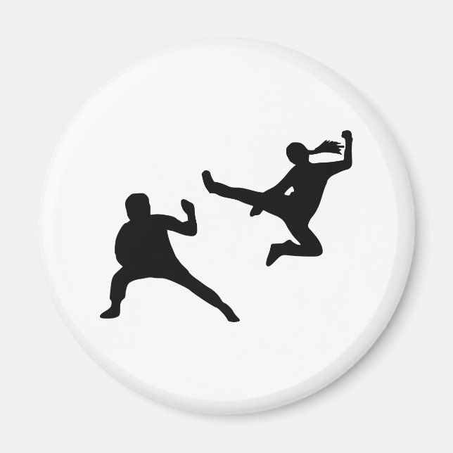 Kung fu magnet (Framsidan)