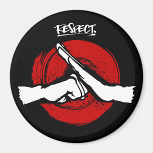 Kung fu - Martialkonst - Respekt magnet