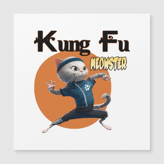 Kung fu Meowster (Framsida)