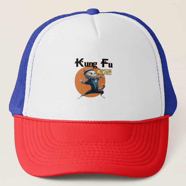 Kung Fu Meowster Keps (Framsida)
