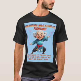 Kung fu mormor t shirt