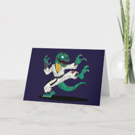 Kung Fu Ödla Zombie Kort