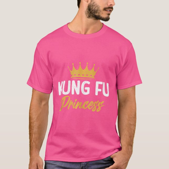 Kung fu Princess T Shirt (Framsida)
