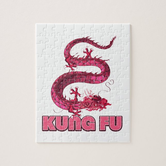 kung fu pussel (Vertikal)