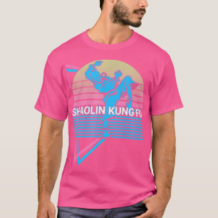 Kung fu Retro Shaolin Kung fu T Shirt