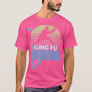 Kung fu Retro T Shirt