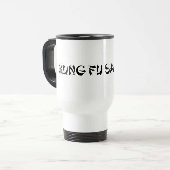Kung fu San Soo Typography Resemugg (Framsida vänster)
