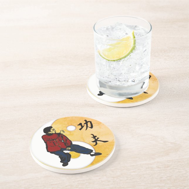 Kung fu Sandstone Underlägg (Sidan)