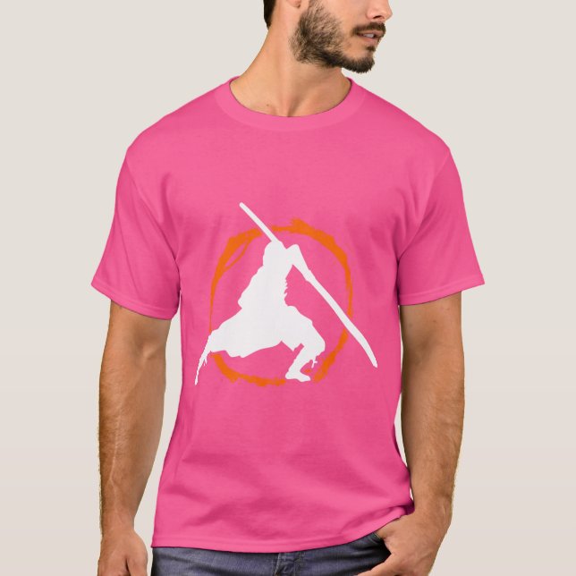 Kung fu Shaolin T Shirt (Framsida)