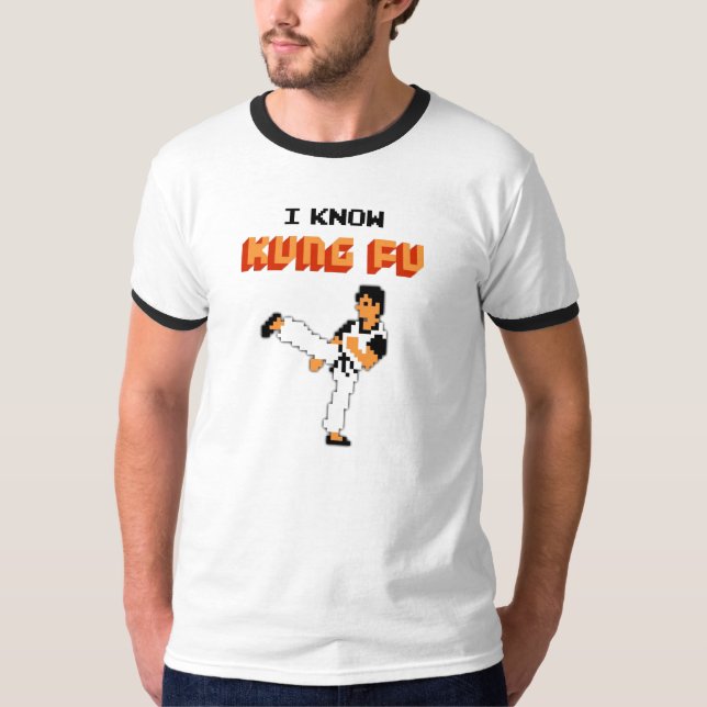 kung fu t-shirt (Framsida)