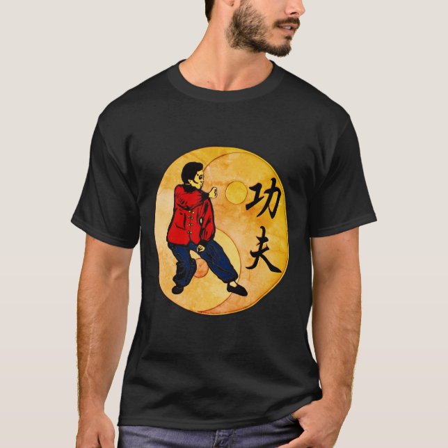 Kung fu T-Shirt (Framsida)