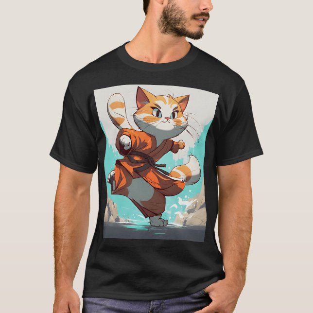 Kung fu t shirt (Framsida)