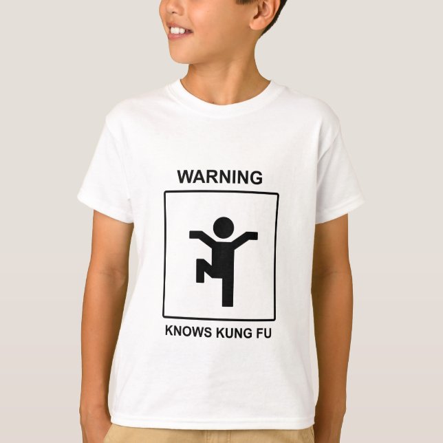 Kung fu t shirt (Framsida)