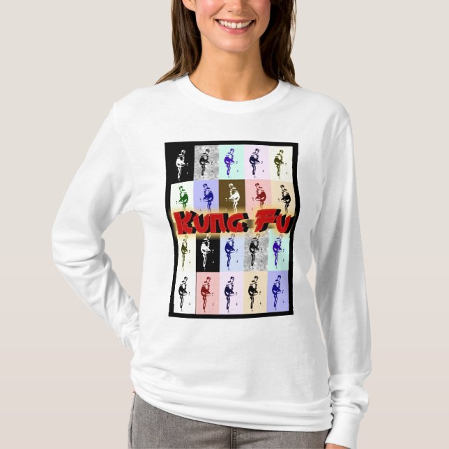 Kung fu t shirt (Framsida)