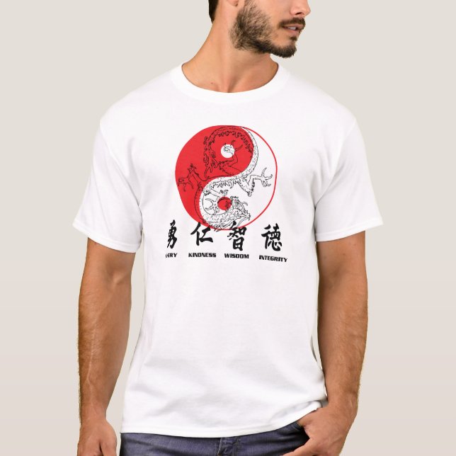 Kung fu t-shirt (Framsida)