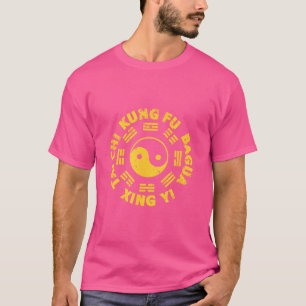 Kung fu Tai Chi Xing Yi Bagua kinesiska martialkon T Shirt