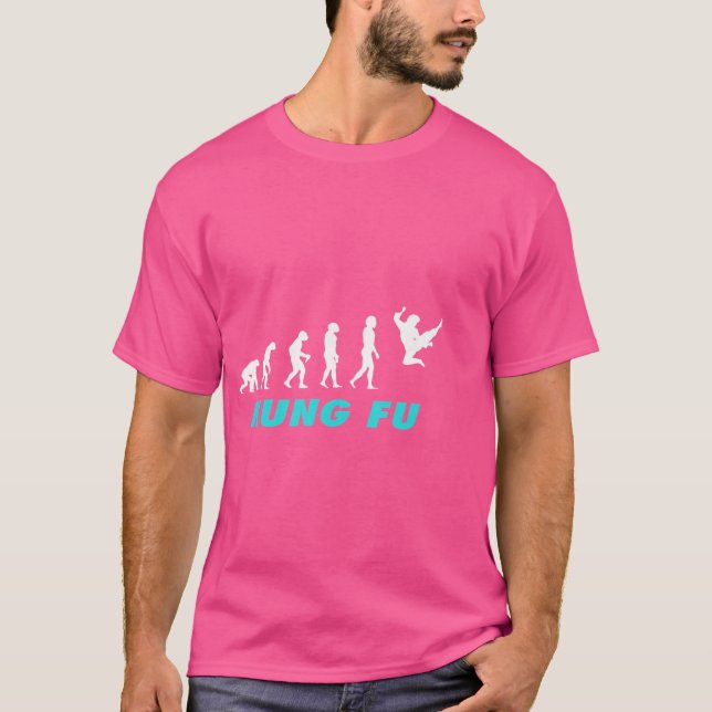 Kung fu Teams T Shirt (Framsida)