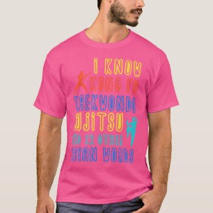 Kung fu Uniform Jiu Jitsu Taekwondo T Shirt