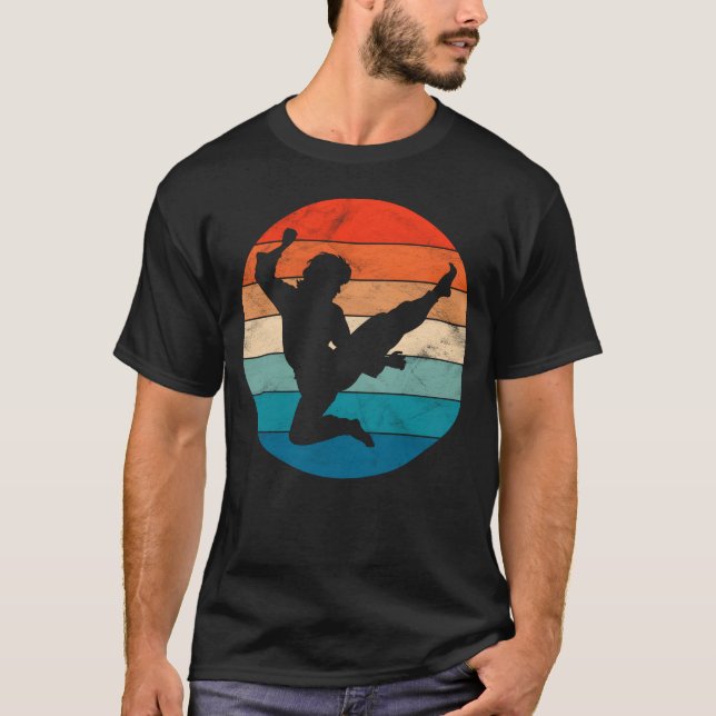 Kung Fu-vänner T Shirt (Framsida)