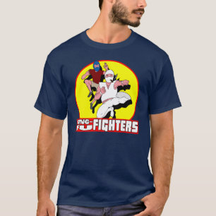 Kung fukämpar - Fu och KJ-T-tröja Tee