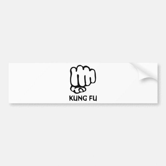 kung funävesymbol bildekal (Framsidan)