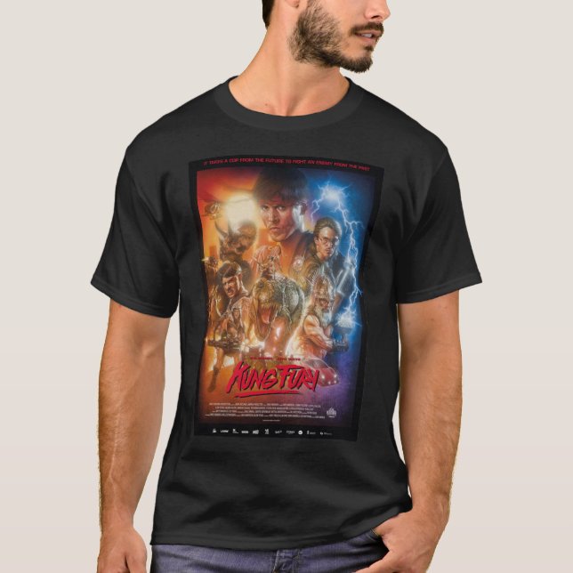 Kung Fury Classic T-Shirt (Framsida)