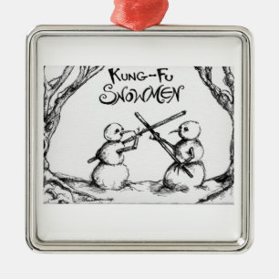 Kung fusnögubbear julgransprydnad metall