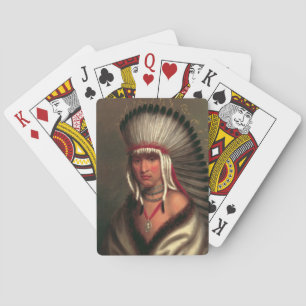 Kung "Generous Chief"-kort Spel Kort