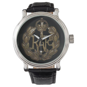 Kung George för RAF-lockemblem WWII Armbandsur